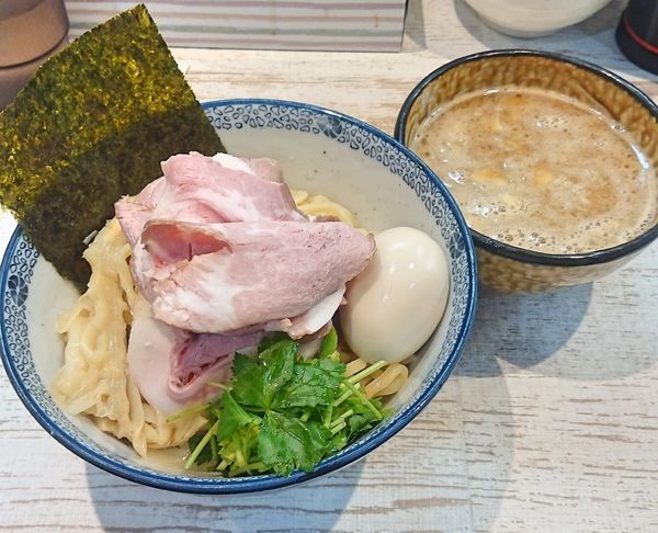 「特製つけそば」@中華そば 四つ葉の写真