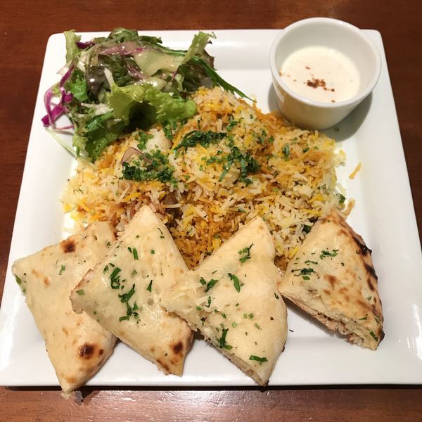 「ビリヤニセット(ラム)」@SITAARA DINER エキュート品川店の写真