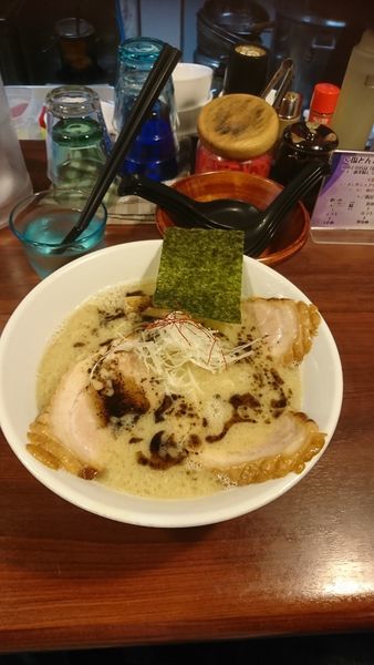 「ちゃーしゅーめん＋自家製マー油」@麺屋 蓮花の写真