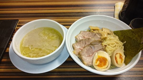 「濃厚煮干しつけ麺」@めん処 倖佳の写真