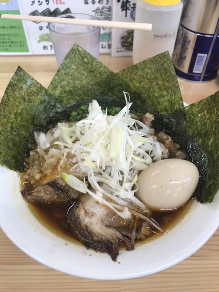 「特製スタミナラーメン、のり追加」@らーめん 八幡屋の写真