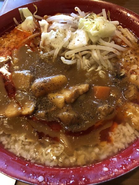 「カレーラーメン」@酒麺亭 潤 燕総本店の写真