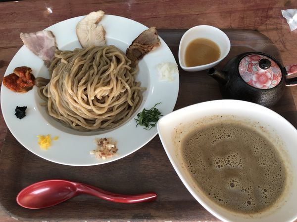「鬼こってり煮干しつけ麺」@中華SOBA 鬼にぼの写真