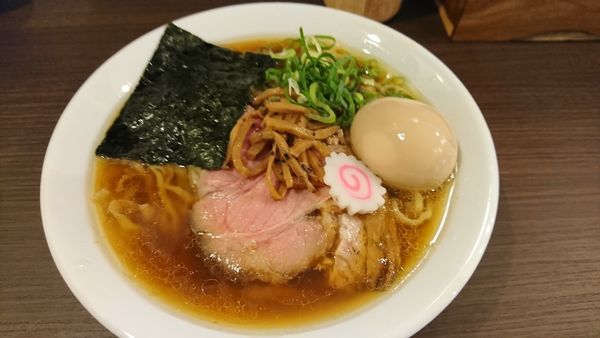 「醤油味玉ラーメン ￥880」@麺や 河野の写真