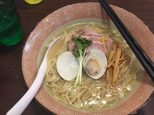 「蛤の塩そば780円+替え玉100円」@Ramen611の写真