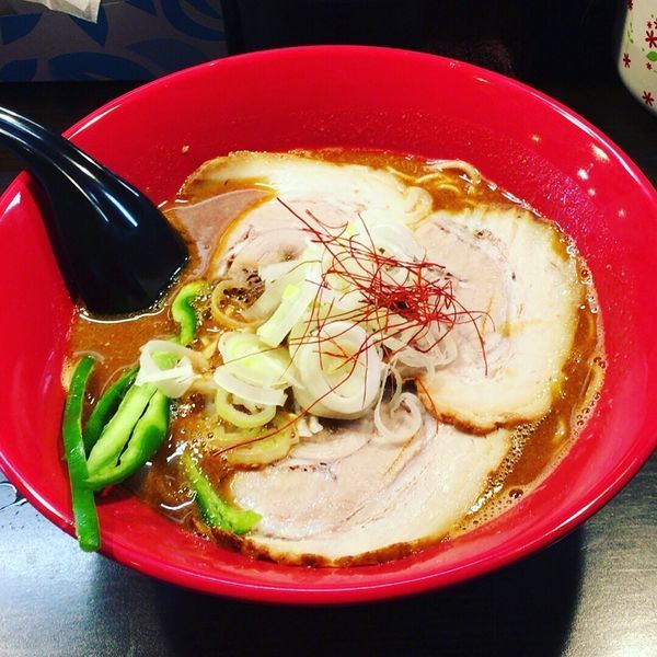 「[限定]くれは式辛・ラーメン(800円)＋激辛(100円)」@ラーメンくれはの写真
