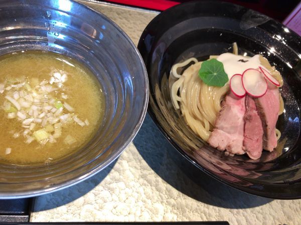 「特製つけめん」@江戸前つけ麺 銀座 魄瑛の写真