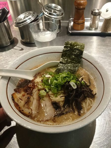 「豚濁ソバ　850円」@BASSANOVAの写真