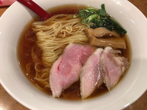「鶏油醤油らーめん（細麺）」@麺屋 紅の写真