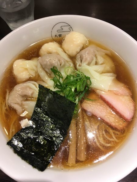 「特製ワンタン麺」@八雲の写真