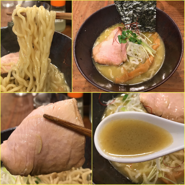 「濃厚牡蠣ソバ¥750」@貝だしラーメン 貝ガラ屋の写真