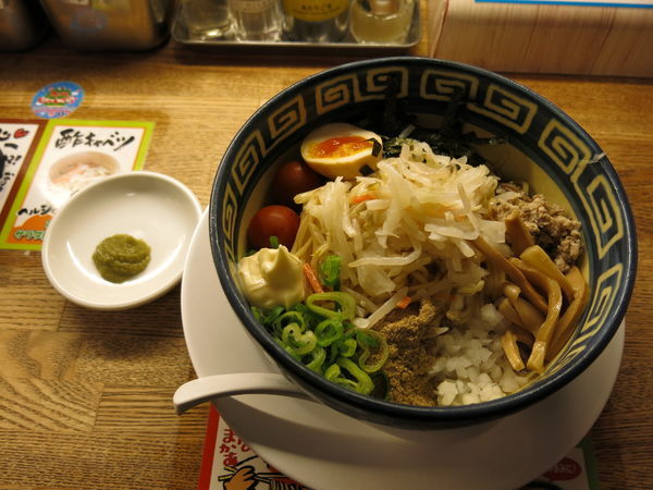 「冷やしまぜちゃん(麺大盛)：930円」@九州じゃんがら 赤坂店の写真