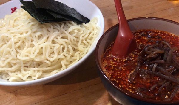 「辛つけ麺 400」@麺や 木蓮の写真