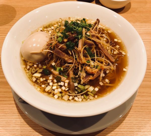 「豚葱そば（￥950）+味玉（￥100）」@中華そば 龍の眼 Produced by 創作麺工房 鳴龍の写真