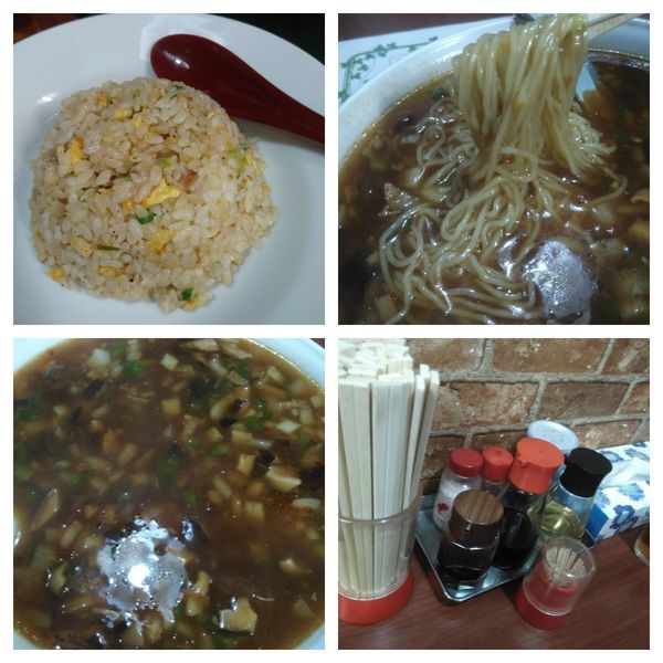 「スタミナラーメン大盛り＋半チャーハン」@中華と定食 喜楽の写真