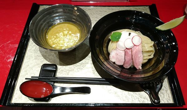 「特製つけ麺」@江戸前つけ麺 銀座 魄瑛の写真