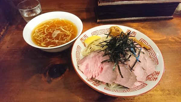 「チャーシュー煮干しつけそば」@中華そば しば田の写真