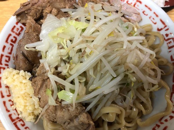 「小豚 冷まし中華」@ラーメン二郎 環七新新代田店の写真