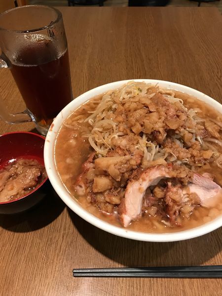 「ラーメン(別皿アブラ)」@俺の生きる道 つくば店の写真