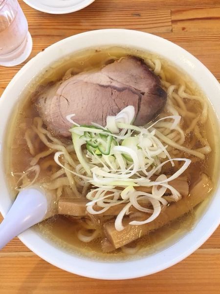 「らーめん、餃子３個」@らーめん餃子専門 一 HAJIMEの写真