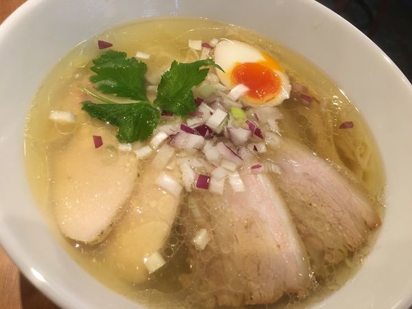 「スペシャル塩ラーメン980円」@Ramen Free Birdsの写真