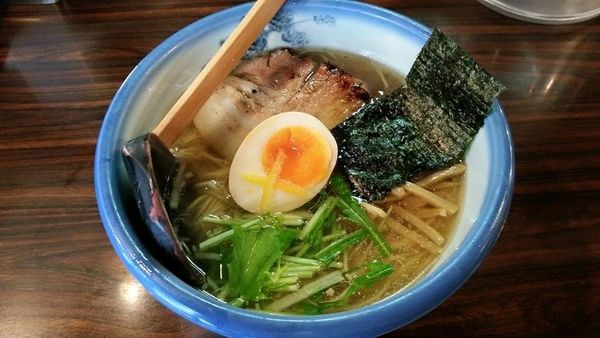 「柚子塩らーめん(淡麗)」@AFURI 恵比寿の写真