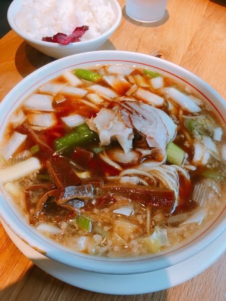 「塩あっさり」@バラそば屋 上板橋店の写真