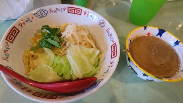「つけ麺並600円」@ハイデン.コッコFACTORYサマンサ・タマサの写真