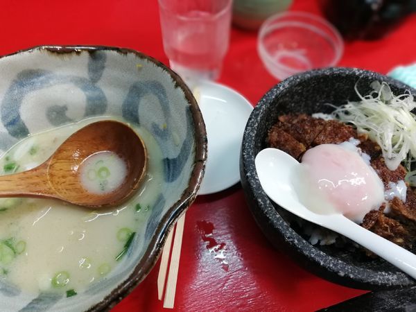 「カツ丼」@功留館 ふりだしやの写真