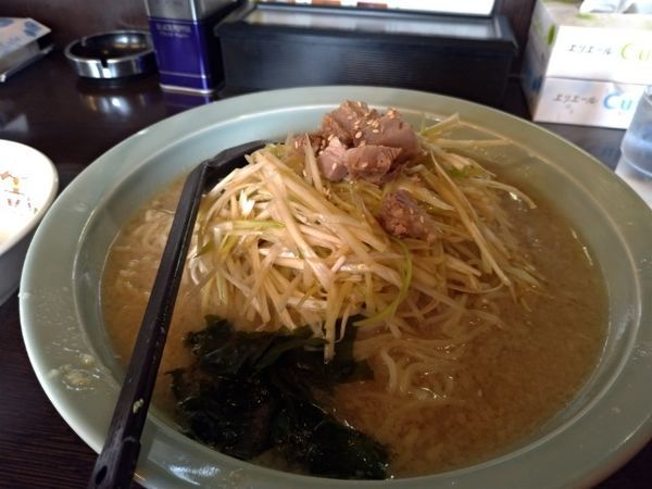 「ネギラーメン大（800円）」@ニューラーメンショップ主水の写真