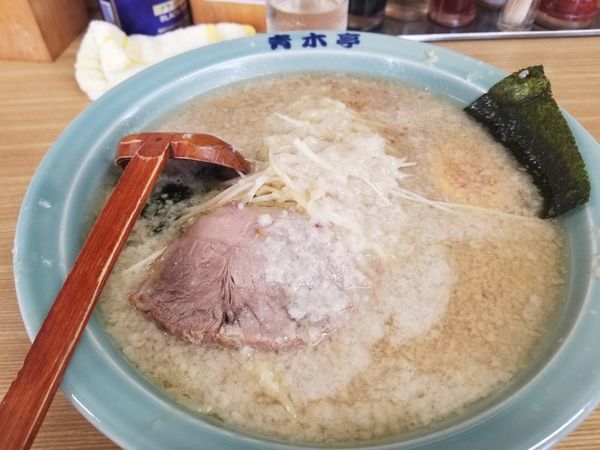 「ラーメン中(脂多め)」@ラーメン青木亭 草加店の写真