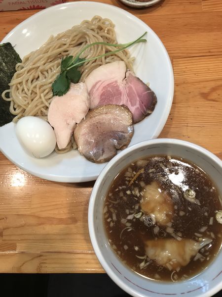 「特製つけそば」@麺笑 コムギの夢の写真