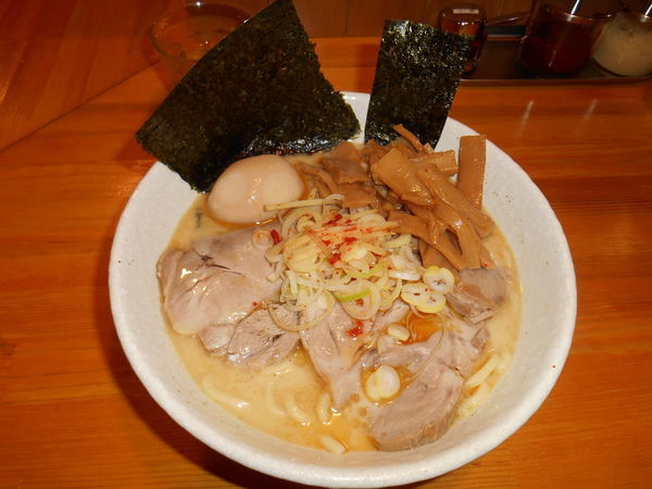 「塩ラーメン＋永太トッピング」@麺屋 永太の写真