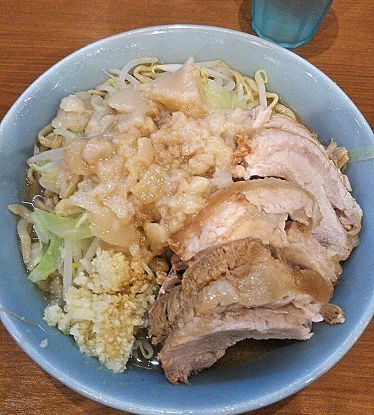 「小ブタ840円 ニンニク・アブラマシ・カラメ」@ラーメンBoo Boo太郎。の写真