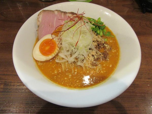 「冷やし担々麺（８５０円）＋チャーシュー１００円」@麺匠 ことぶきの写真