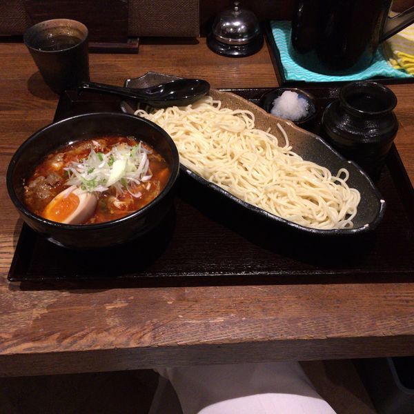 「牛すじつけ麺」@麺屋ぱんどらの写真