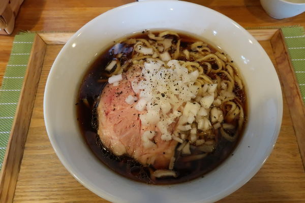 「【限定】鴨ブラック３号 850円」@中華蕎麦 はざまの写真