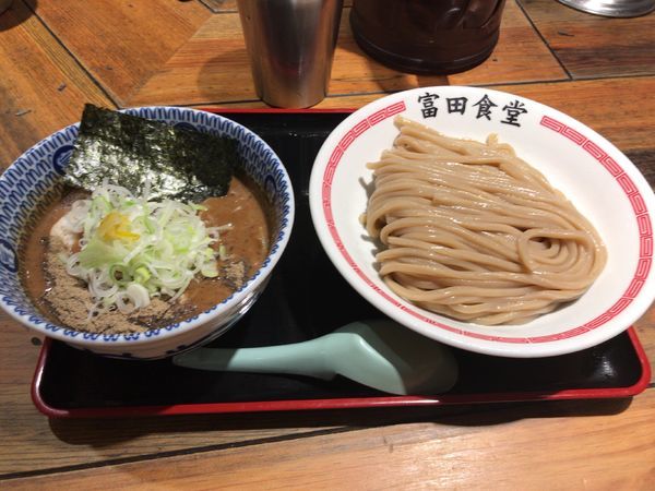 「濃厚つけ麺」@松戸中華そば 富田食堂の写真