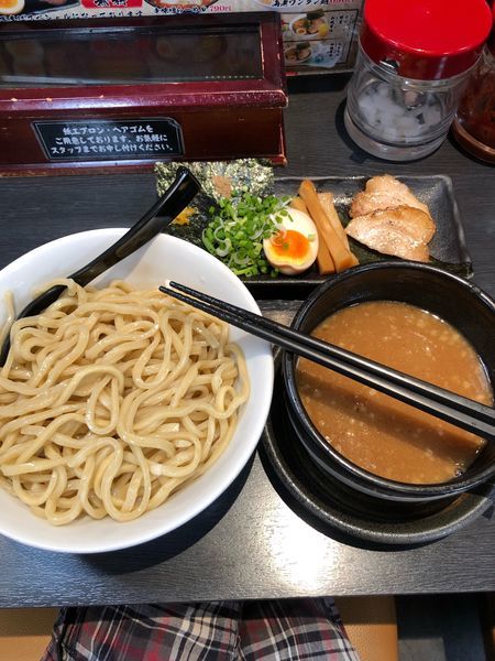 「超濃厚つけ麺大盛り830円」@らーめん春樹 イオンモール船橋店の写真