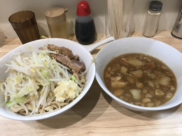 「ラーメン＋つけ麺」@ラーメン 他力也の写真