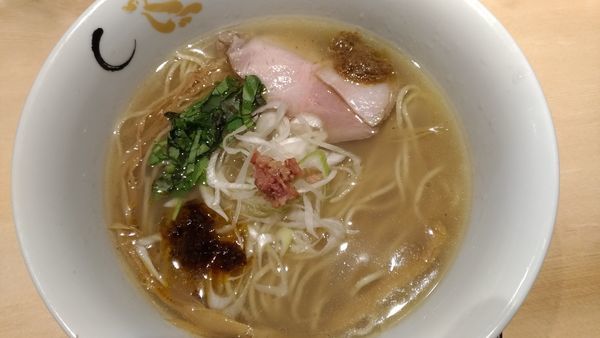 「真鯛と蛤の塩そば」@SOBAHOUSE 金色不如帰 新宿御苑本店の写真