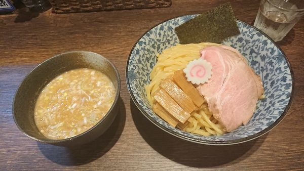 「魚介冷やしつけ麺（中盛） 850円」@麺処はなぶさの写真
