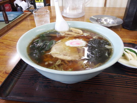 「手打ちラーメン」@美代志食堂の写真