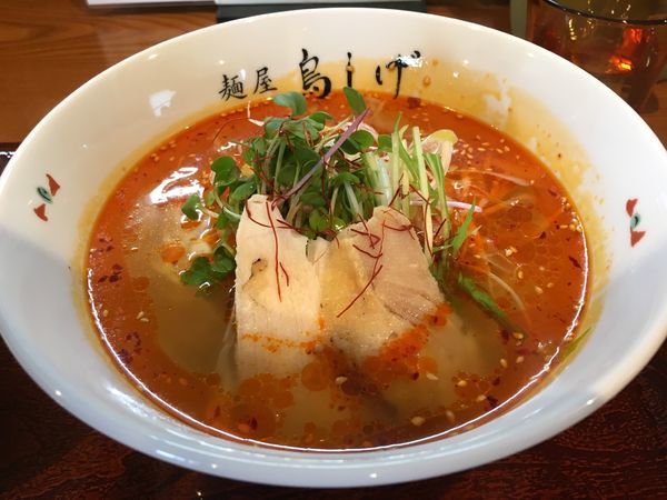 「鳥そば 紅(辛味)」@麺屋鳥しげ 八田本店の写真