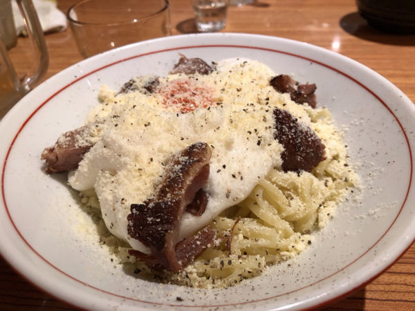 「冷やしカルボナーラ」@niboの写真