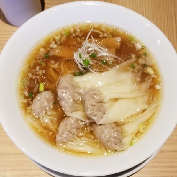 「わんたんめん」@中華そば 龍の眼 Produced by 創作麺工房 鳴龍の写真