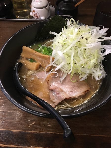 「ネギラーメン（濃厚醤油）」@中華そば うづまきの写真