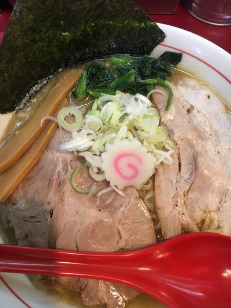 「あっさりらーめん中盛¥750」@麺一盃の写真