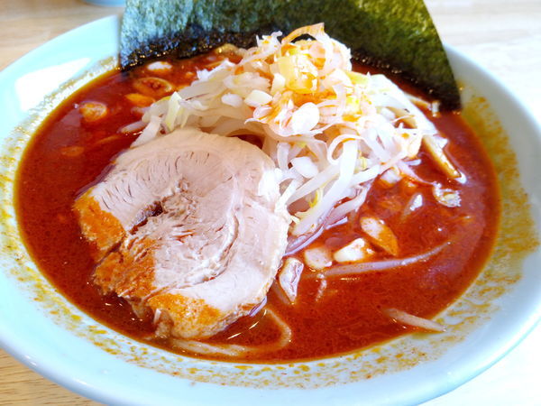 「辛らーめん」@横浜家系らーめん 玉家の写真