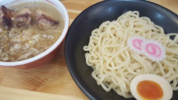 「スタミナつけ麺 醤油 中盛」@麺屋 のの 18の写真